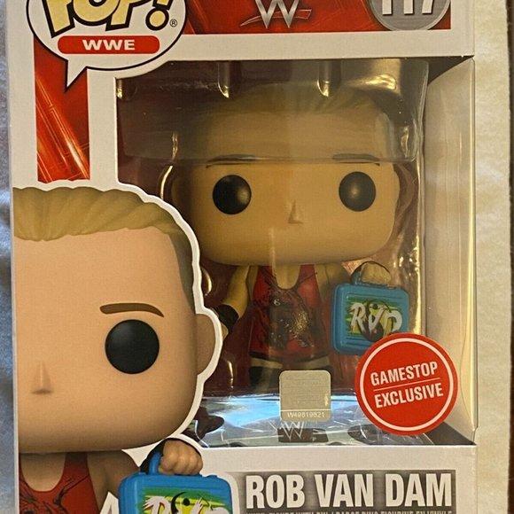 Funko Pop WWE Rob Van Dam (RVD) #117 (Gamestop Exclusive) - Picture 2 of 6